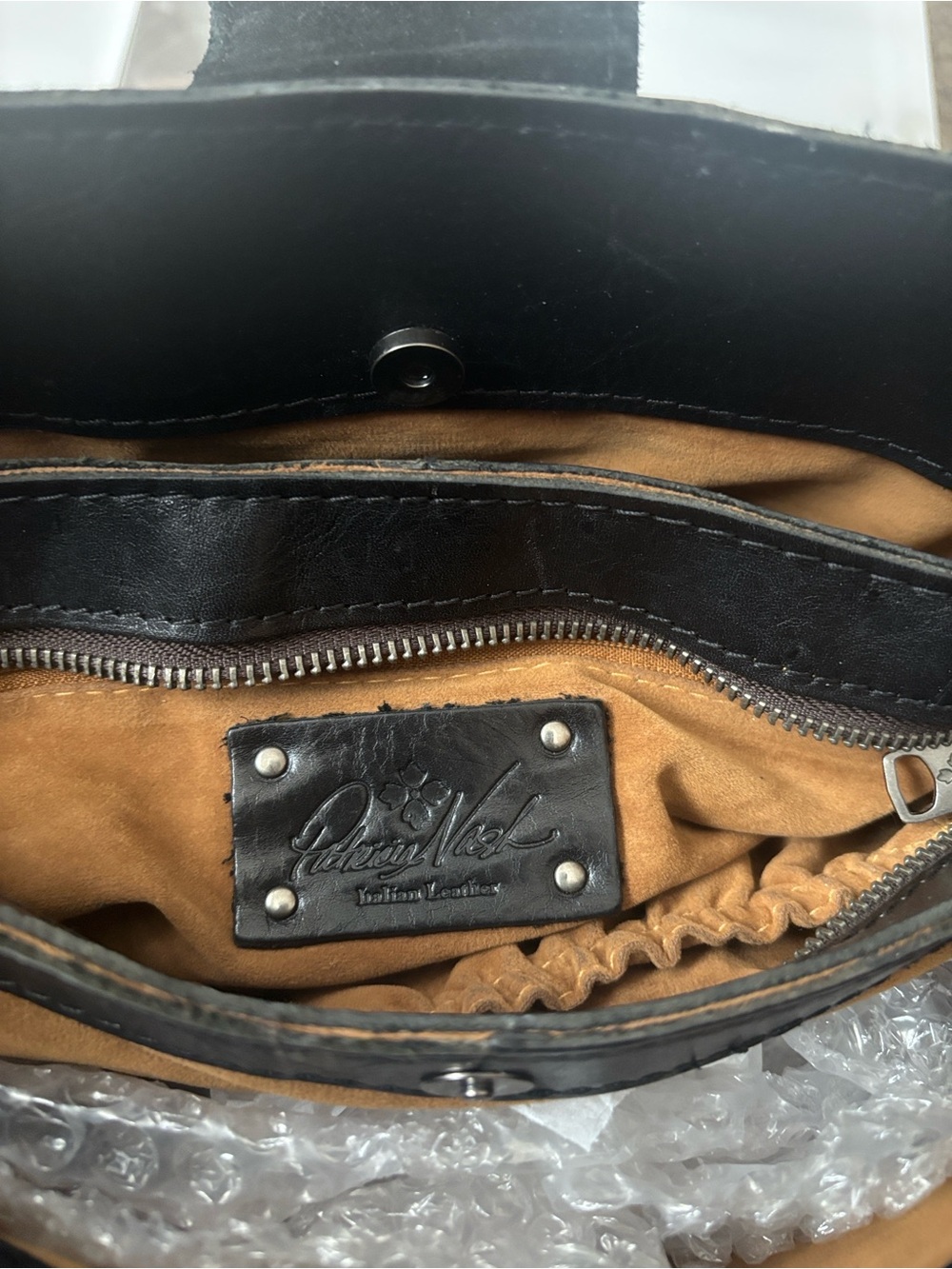 Patricia Nash Rienzo Leather Bag with Dual Straps - Picture 10 of 16